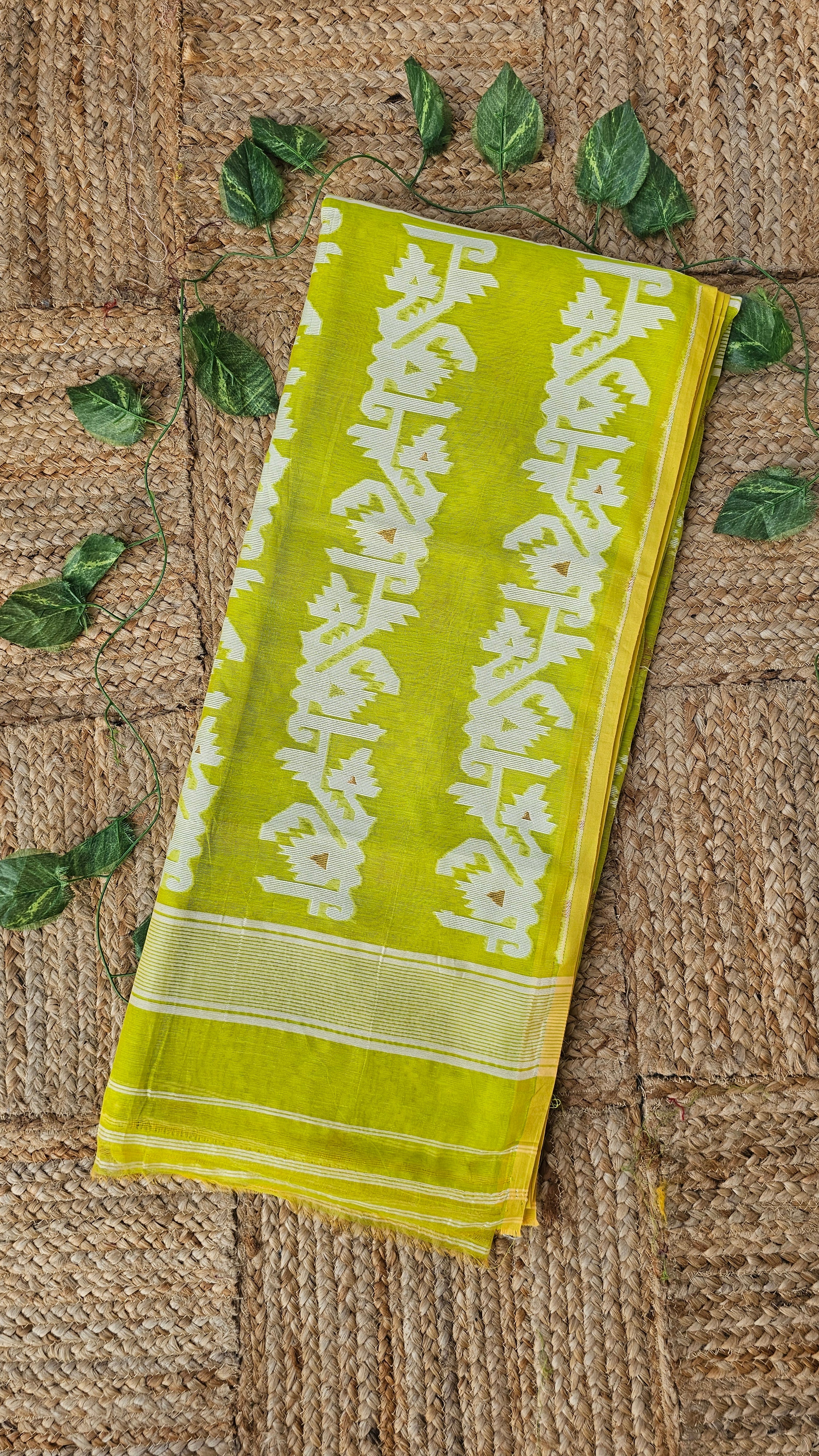Raat Bhor - Dhakai Jamdani (Soft Starch-free)