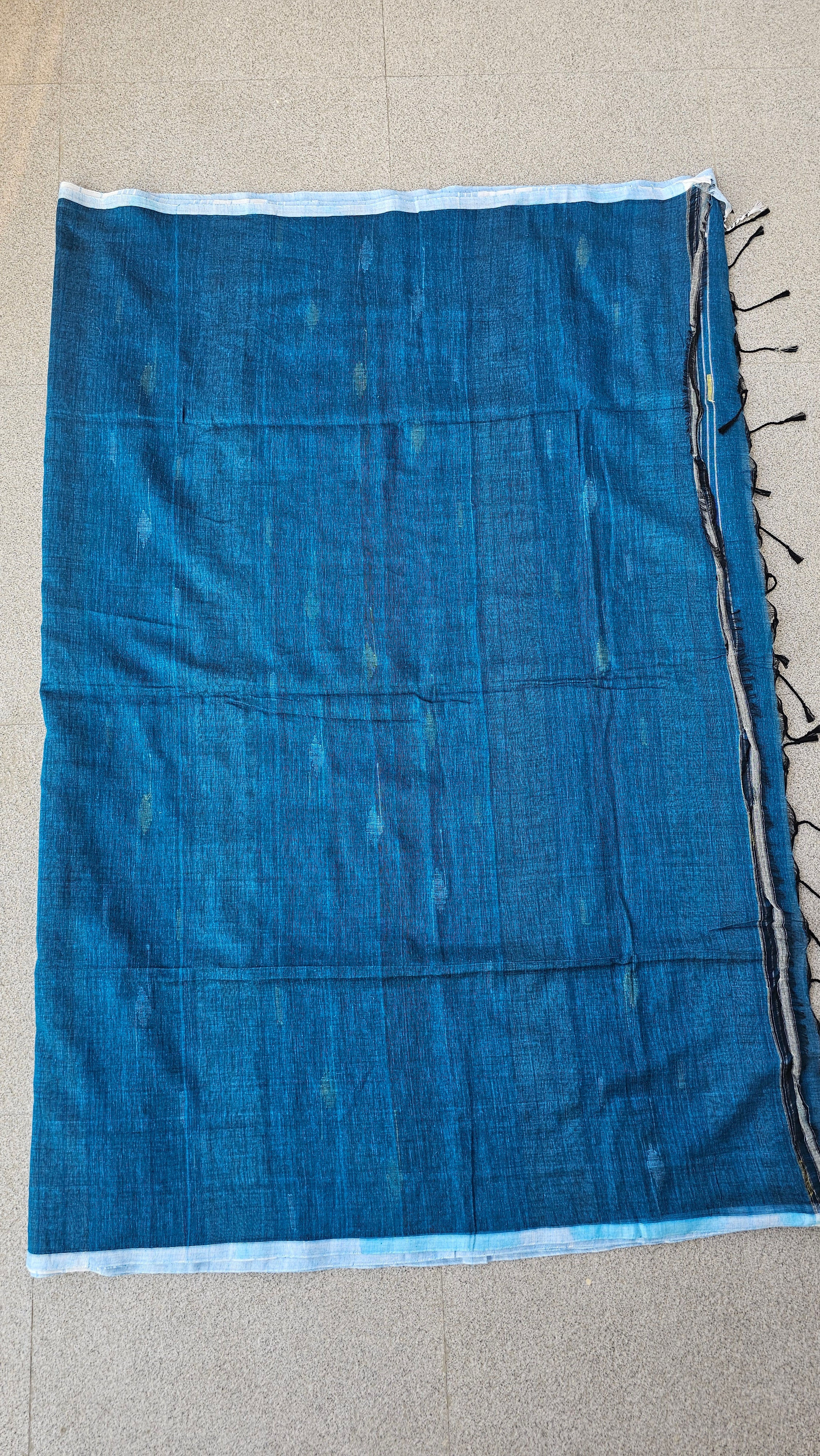 Meghla - Needle Jamdani Handloom - Mulcotton Saree