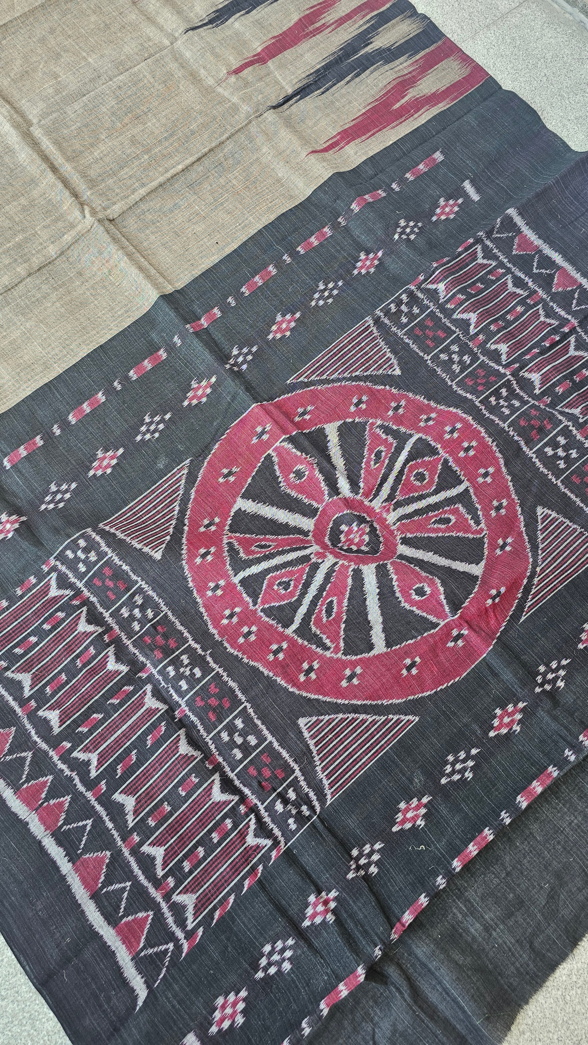 Asmita - Sambalpuri Ikkat Cotton Handloom Saree