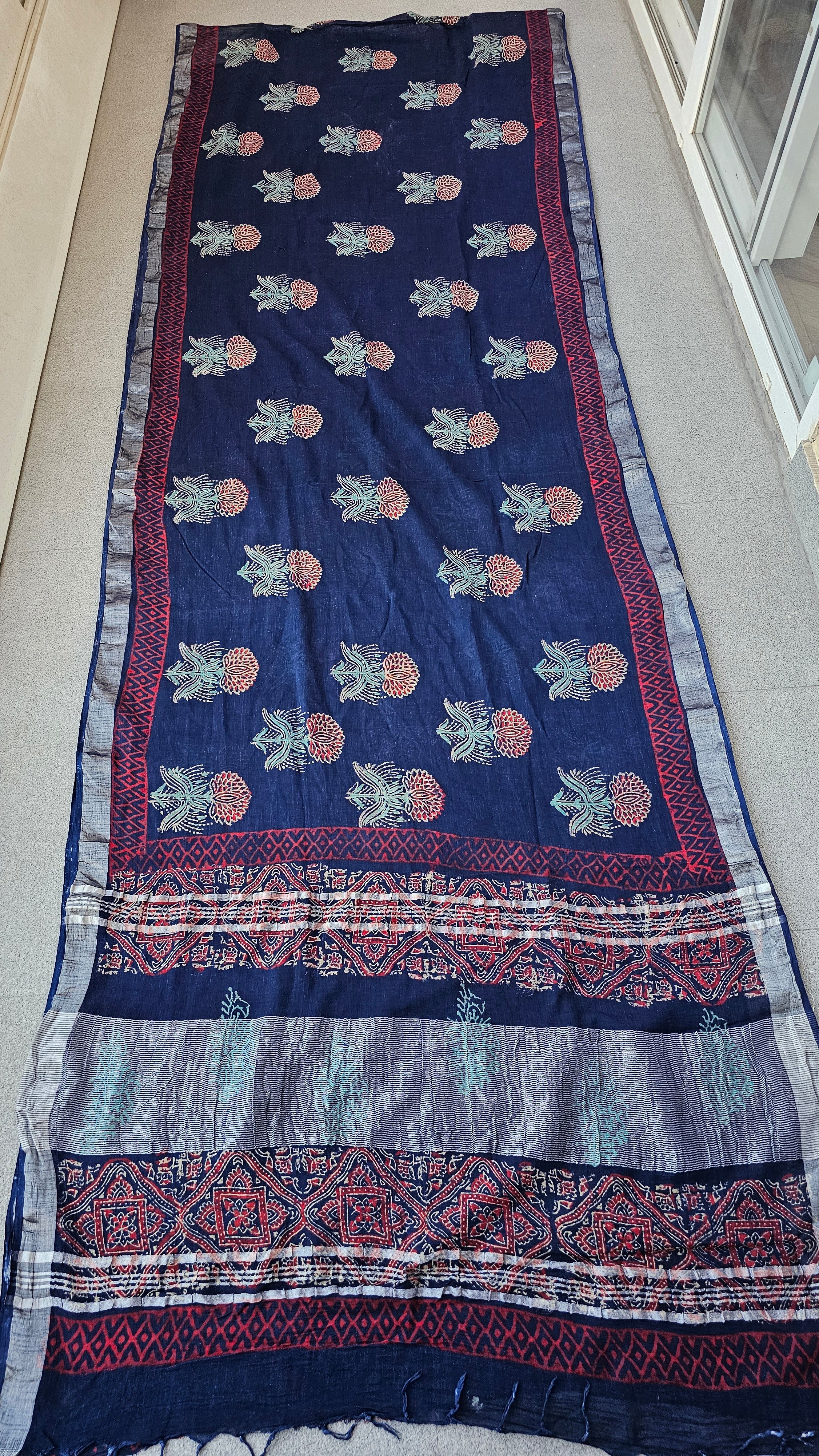 Arnavi - Handblock Print - Linen Cotton