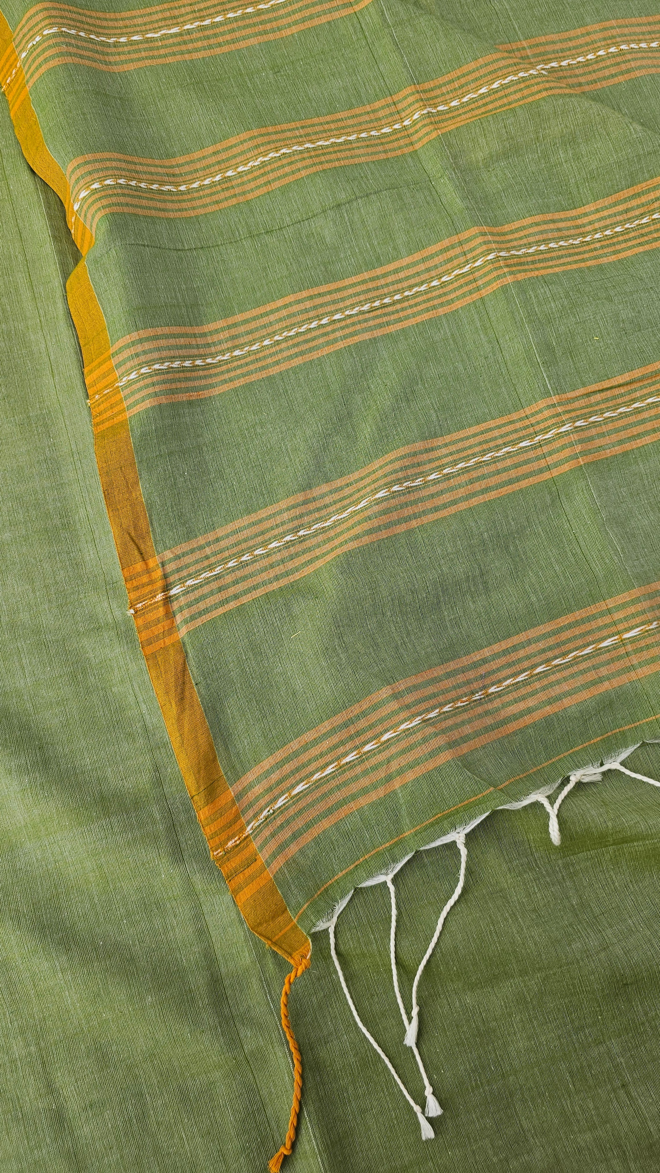 Nutan - Jamdani Handloom - Cotton Saree