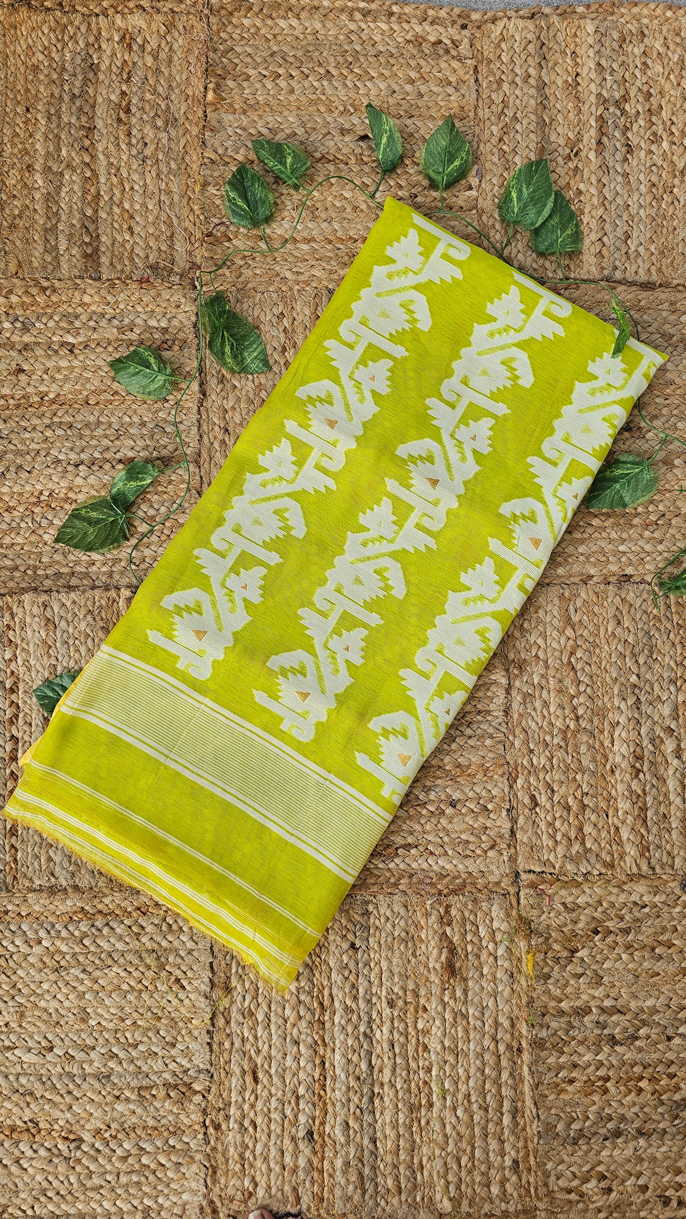 Raat Bhor - Dhakai Jamdani (Soft Starch-free)
