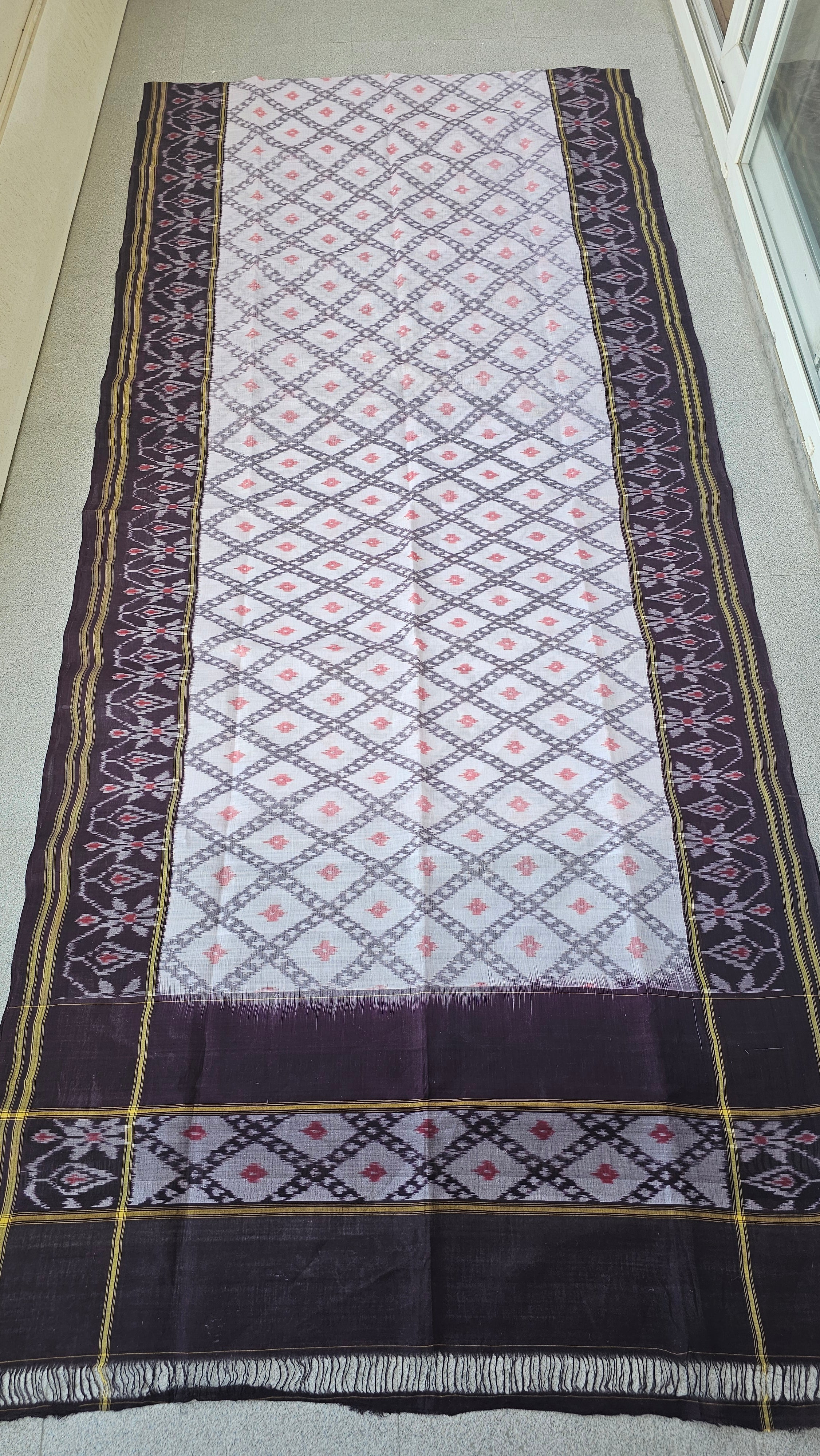 Shankari - Sambalpuri Ikkat Cotton Handloom Saree