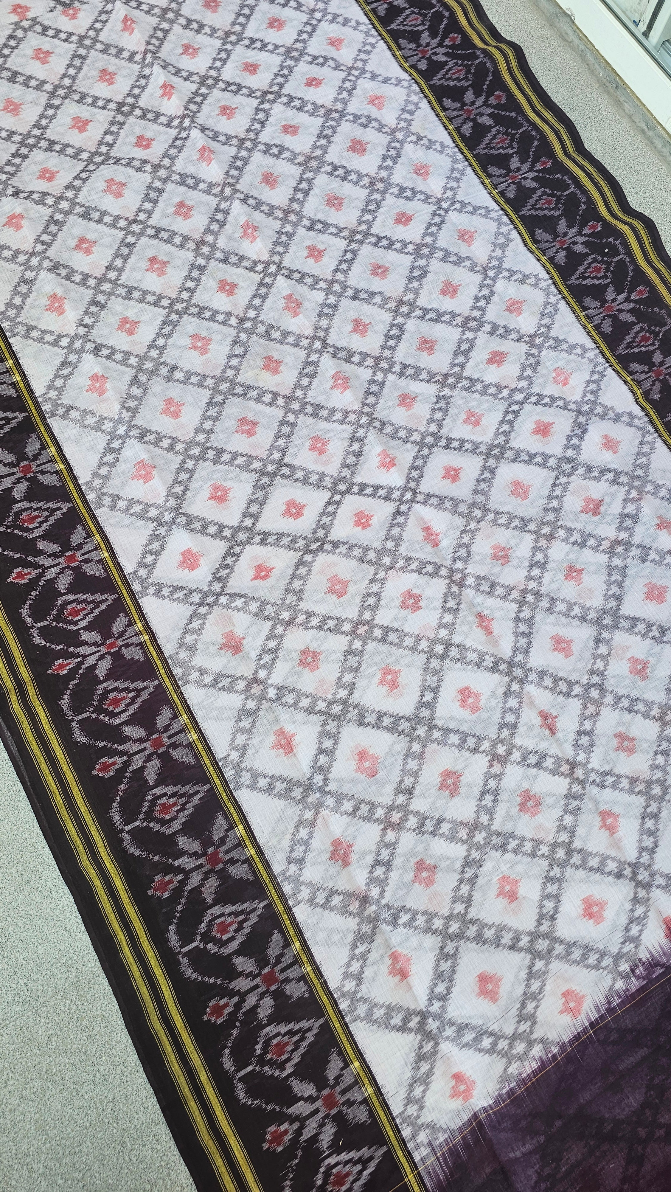 Shankari - Sambalpuri Ikkat Cotton Handloom Saree