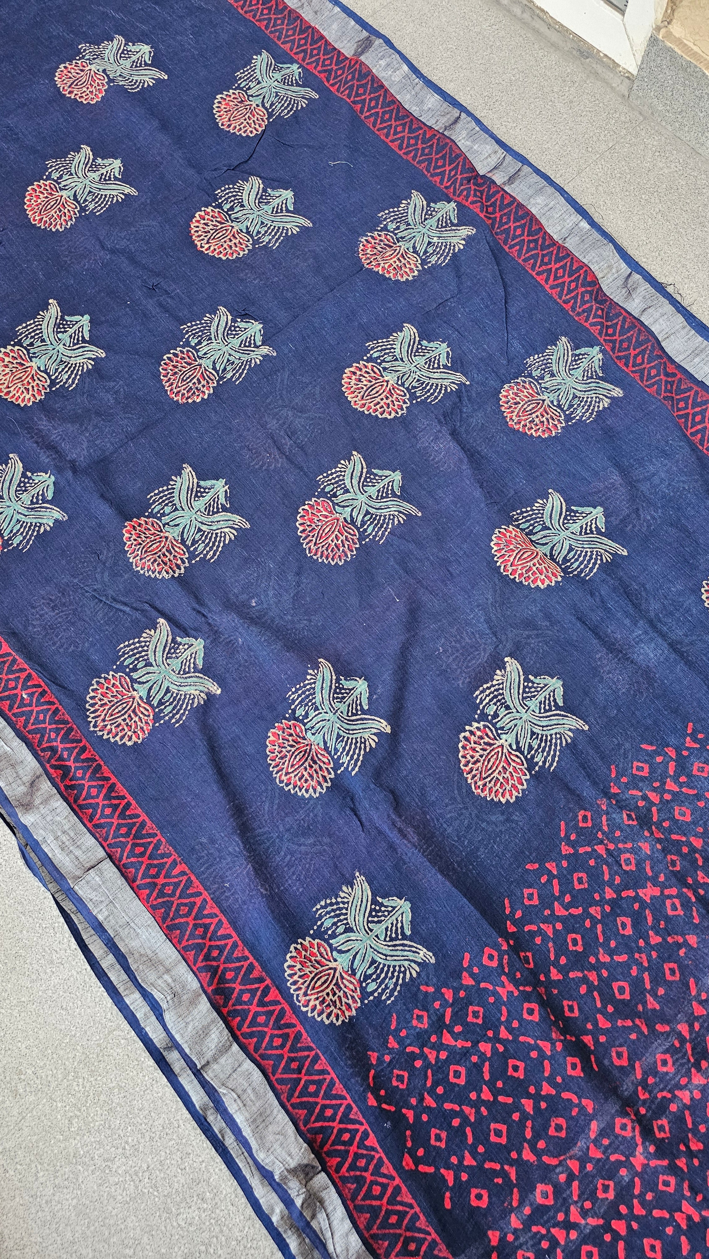 Arnavi - Handblock Print - Linen Cotton