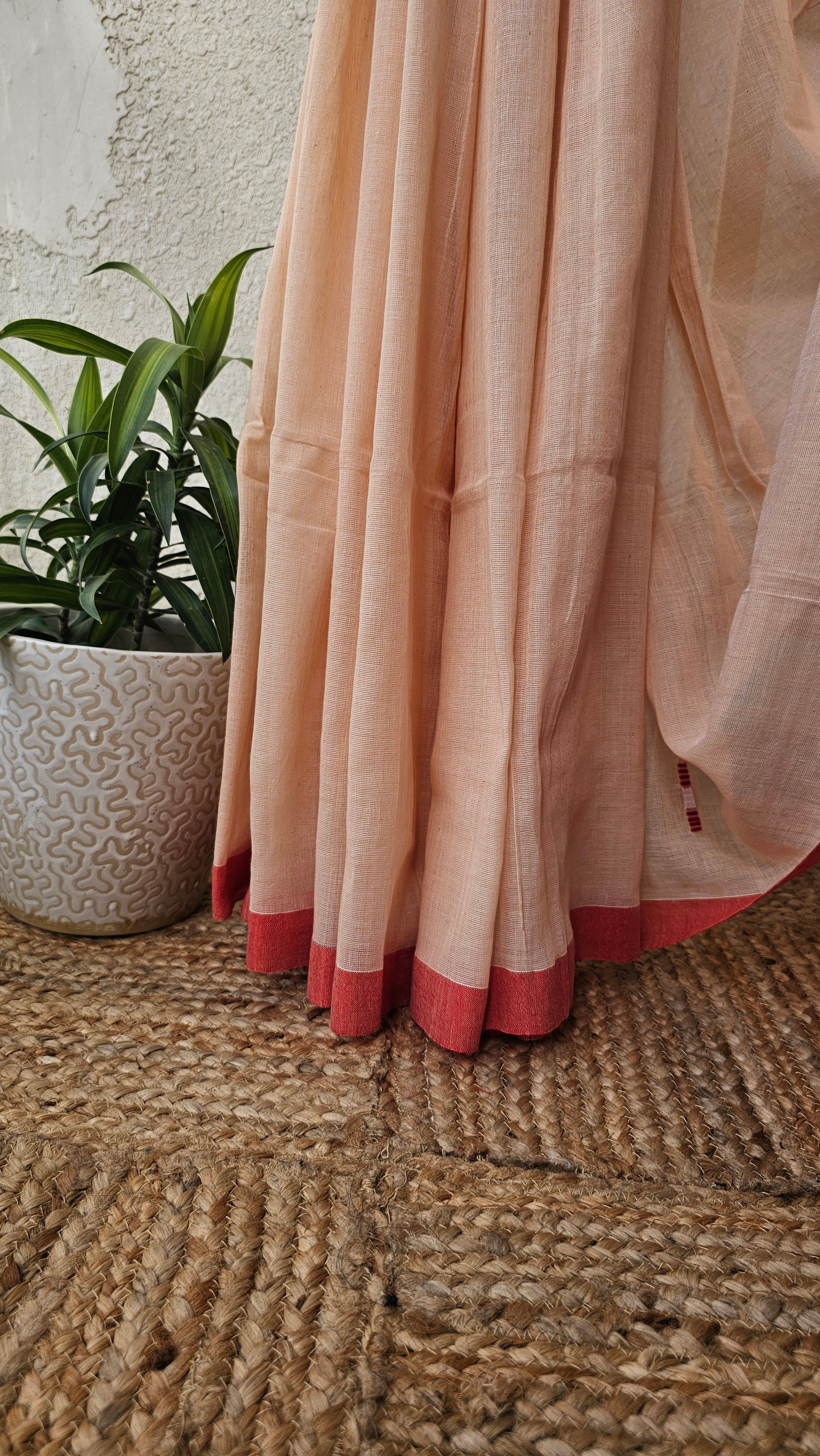 Surmai - Handloom - Mulcotton Saree