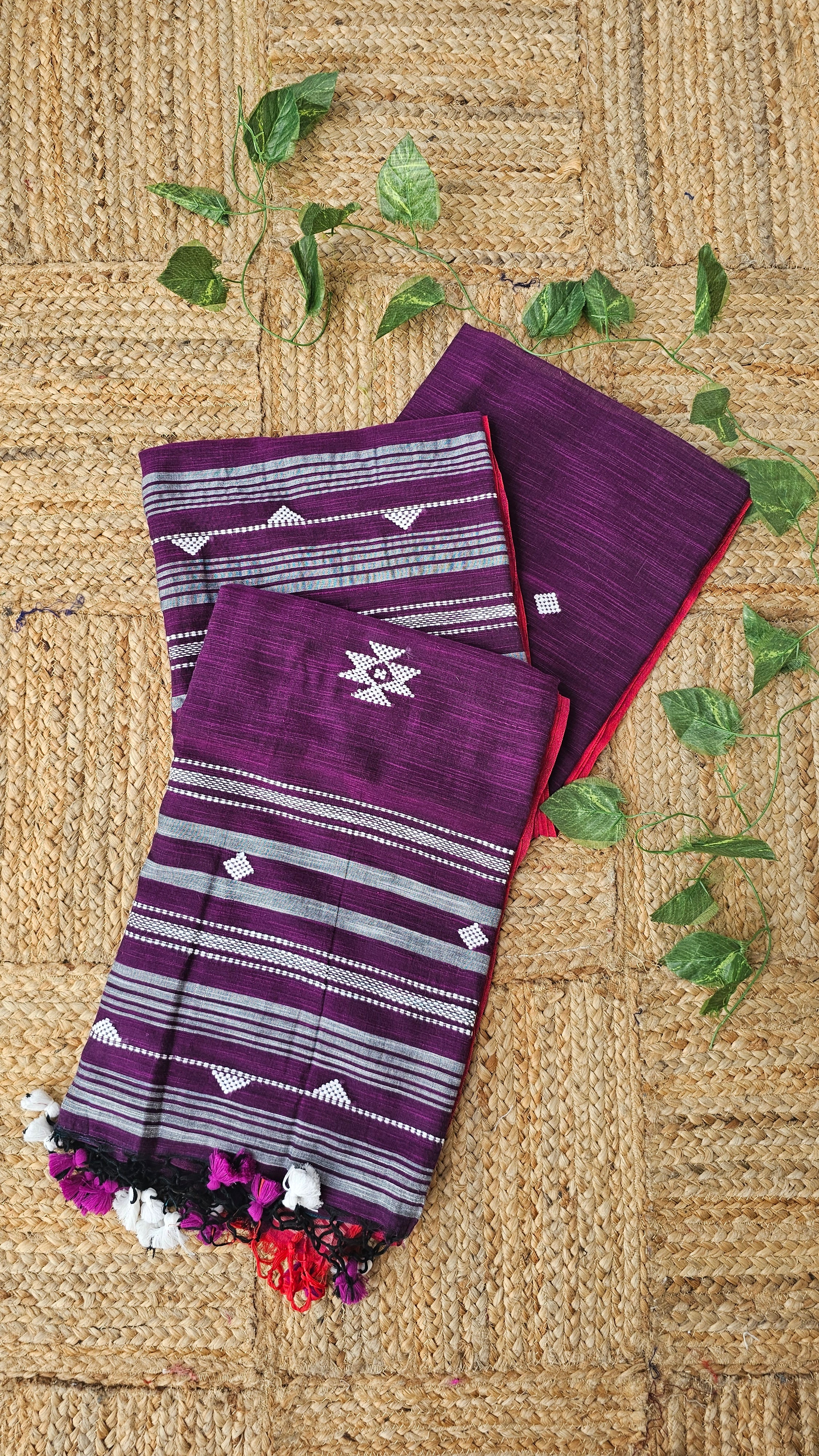 Banshi - Handloom - Cotton Saree