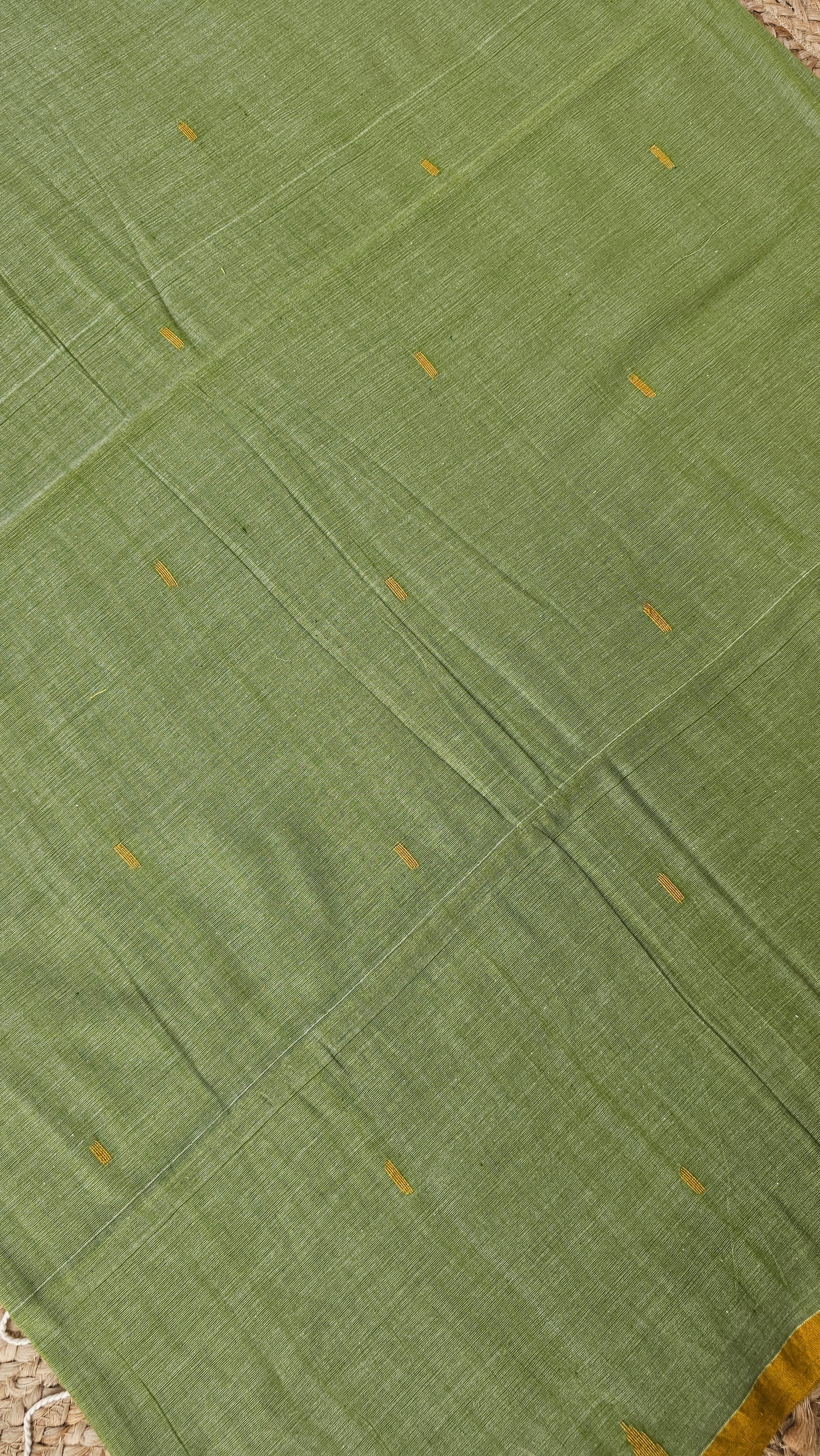 Nutan - Jamdani Handloom - Cotton Saree