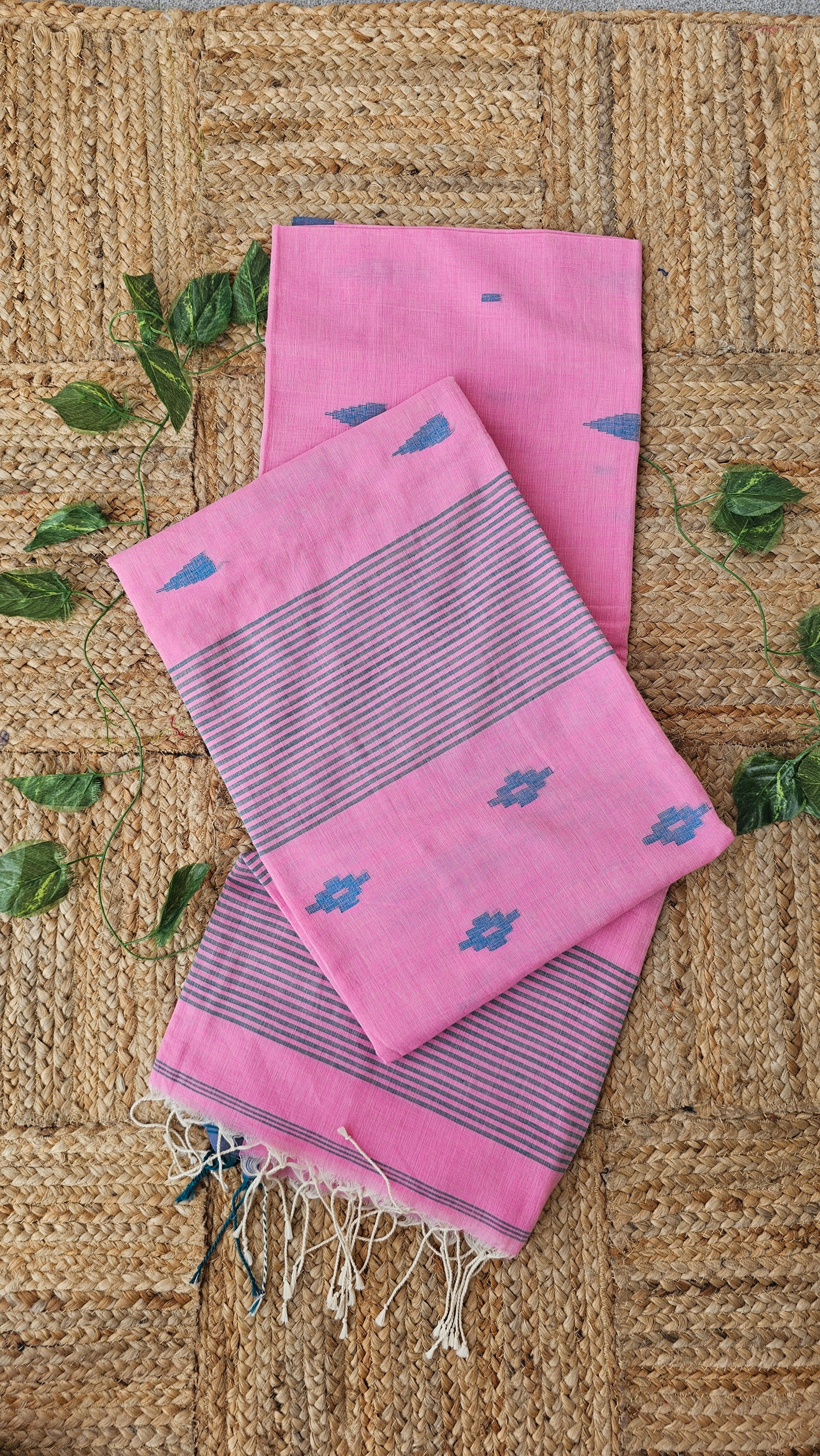 Utsho - Jamdani Handloom - Cotton Saree