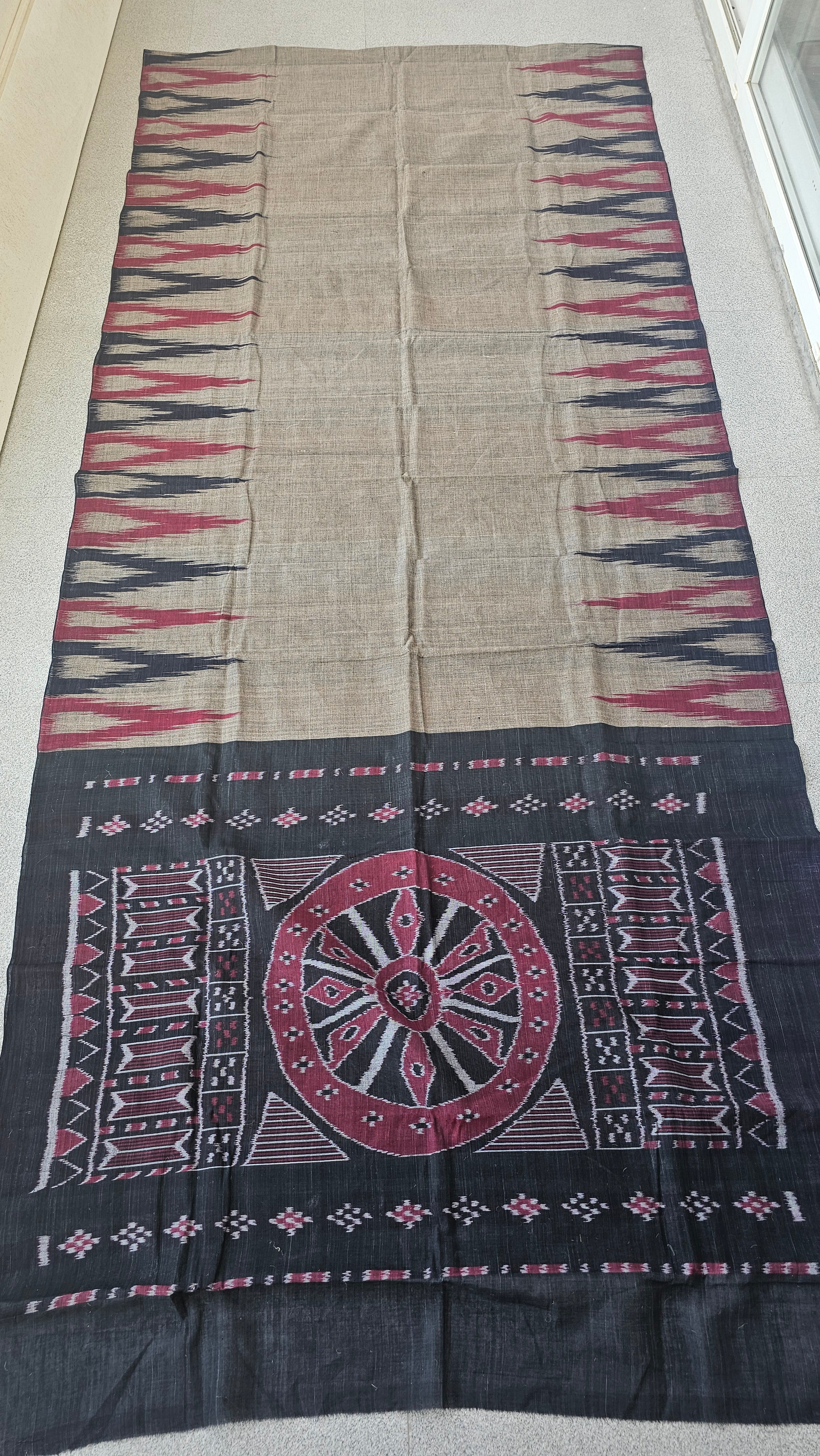 Asmita - Sambalpuri Ikkat Cotton Handloom Saree