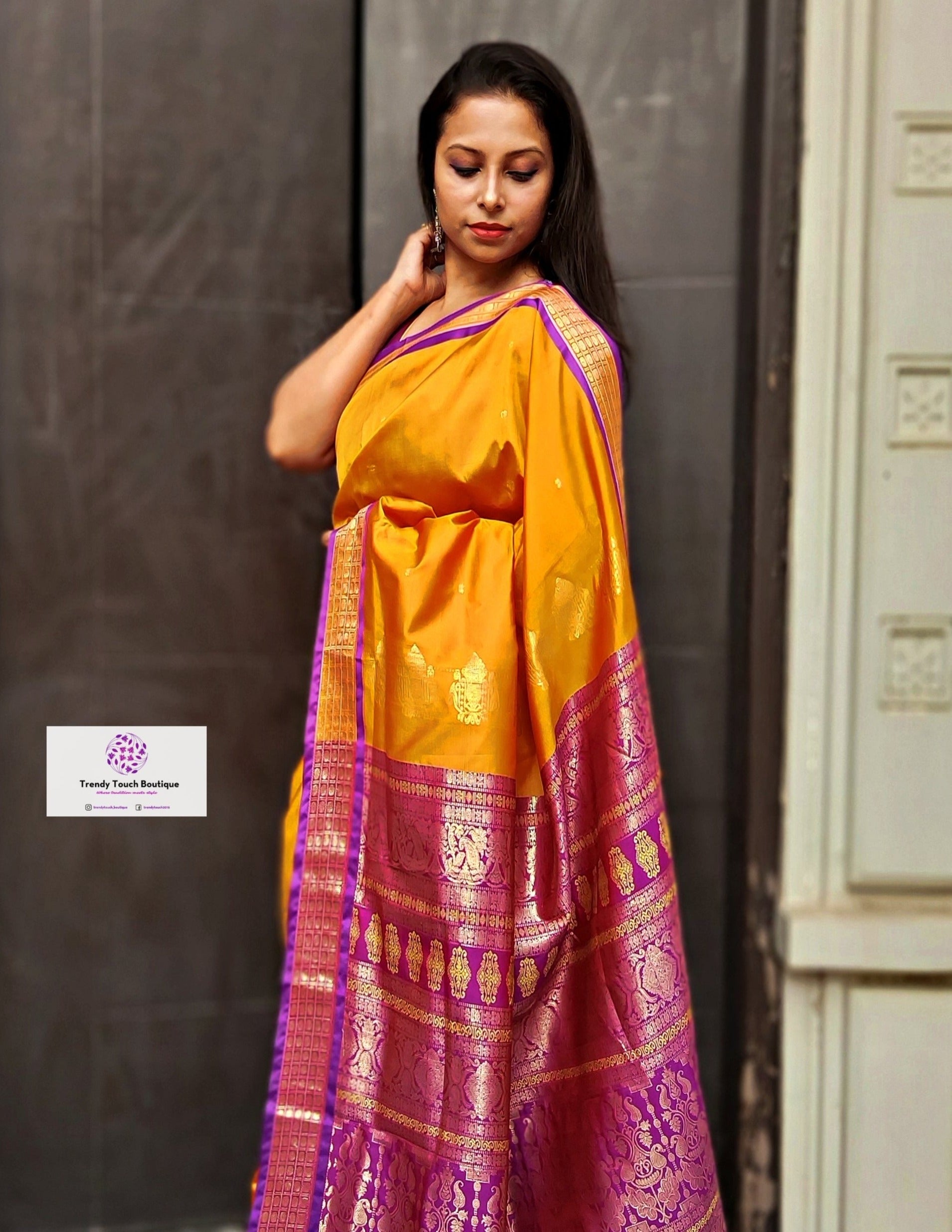 BOMKAI SILK SAREE