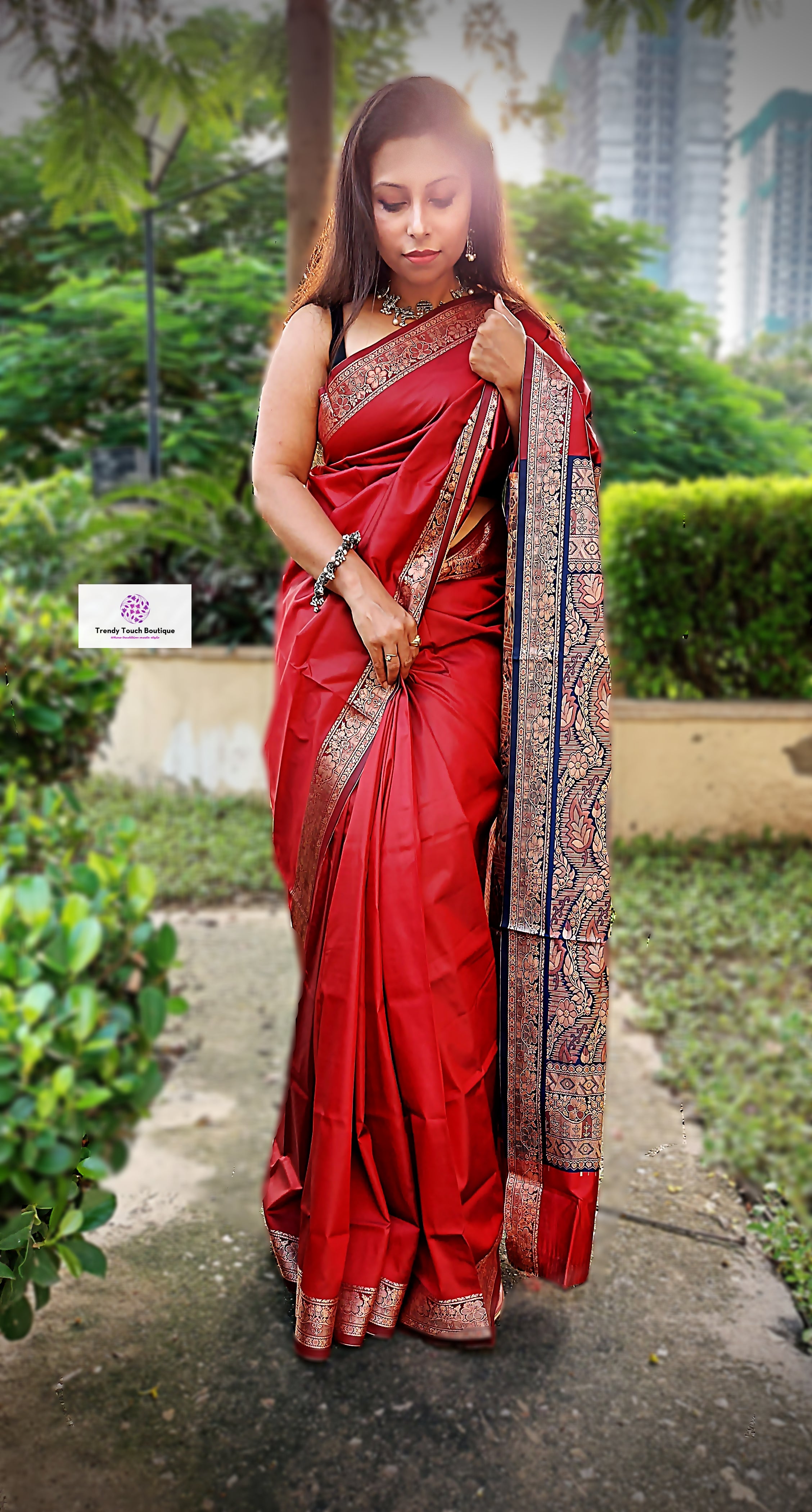 Katan silk premium saree sale