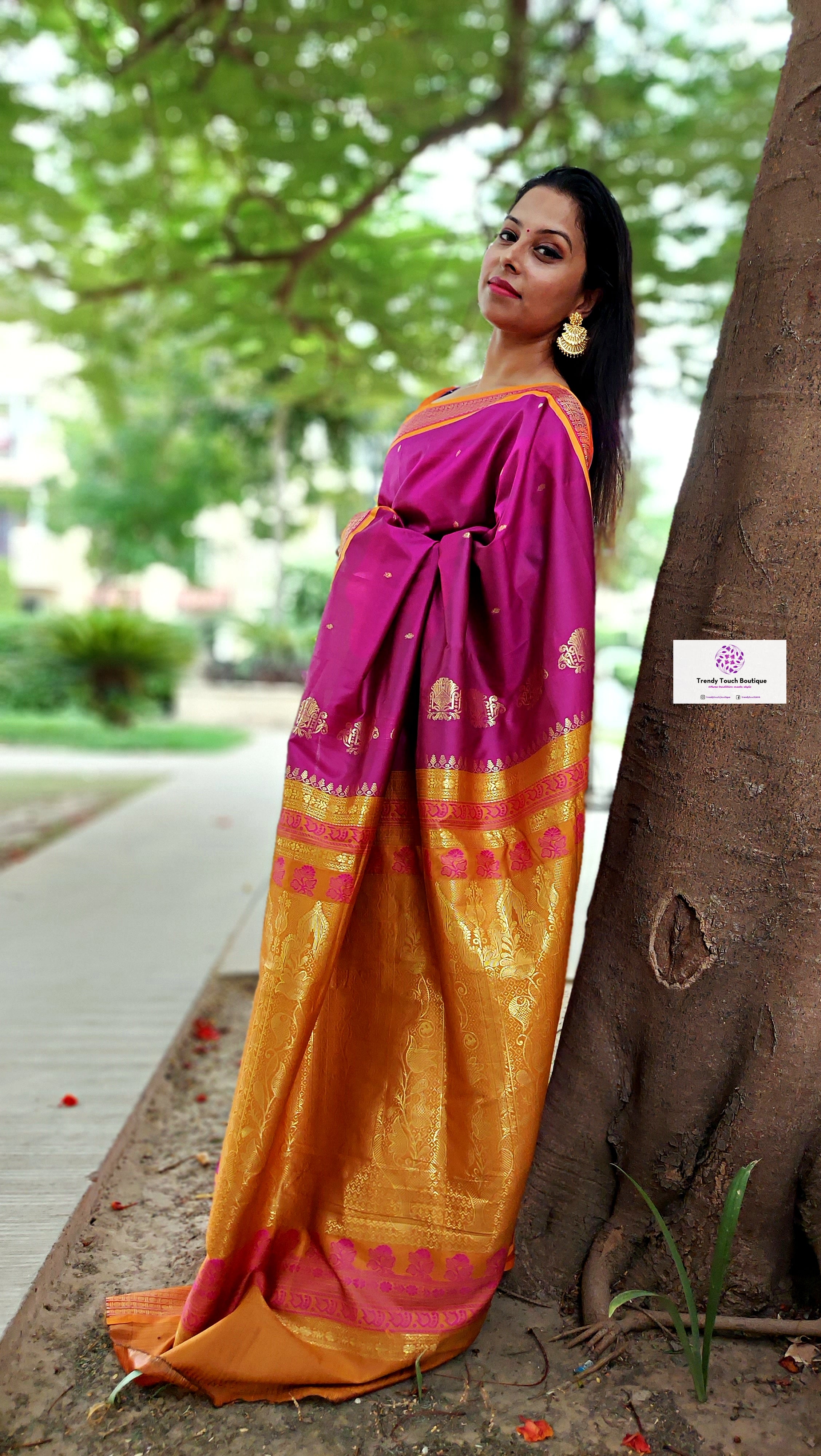 bridal lightweight sarees for gifting bomkai silk magenta and yellow trousseau diwali gifts sarees for marriage wedding functions