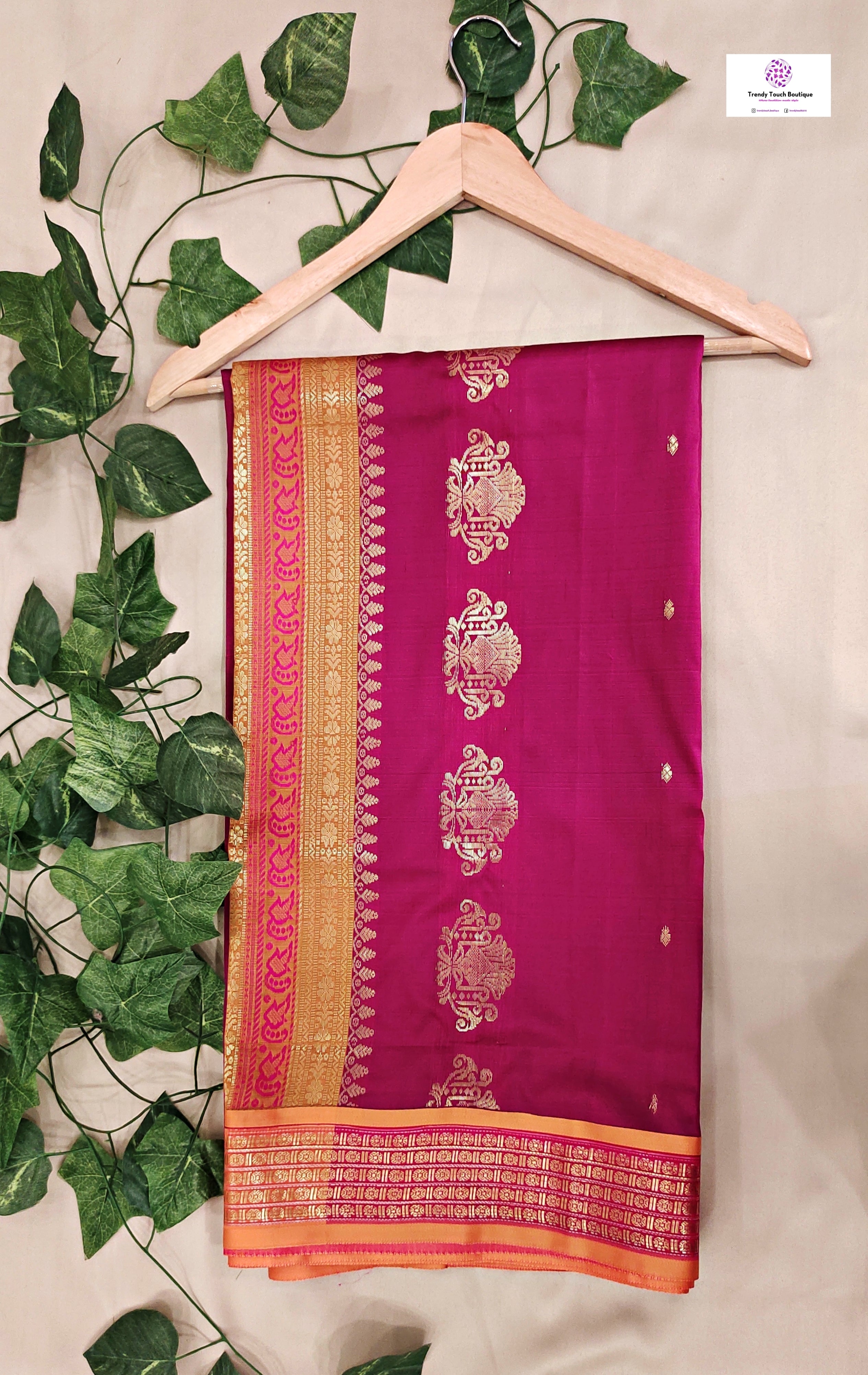 bridal lightweight sarees for gifting bomkai silk magenta and yellow trousseau diwali gifts sarees for marriage wedding functions